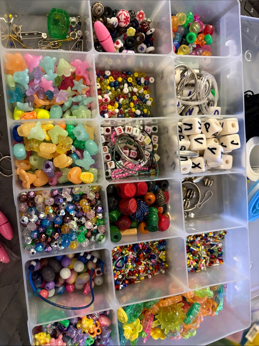 Colorful Bead and Jewelry Making Kit Teen Girl